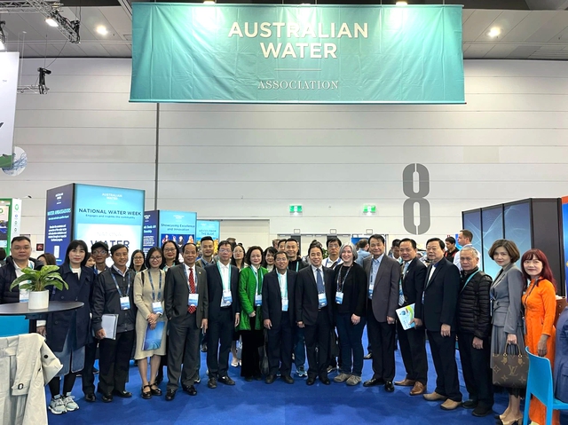 VWSA dẫn đầu đoàn Doanh nghiệp ngành Nước của Việt Nam tham dự Ozwater'24 tại Australia- Ảnh 2.