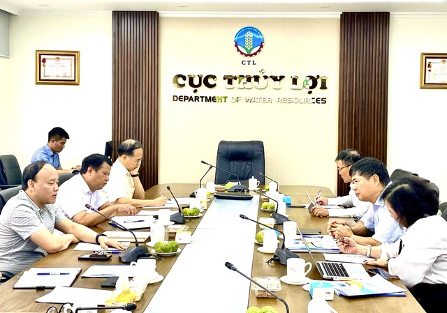 Hội Cấp Thoát nước Việt Nam làm việc với Cục Thủy lợi - Bộ NN&PTNT- Ảnh 1.