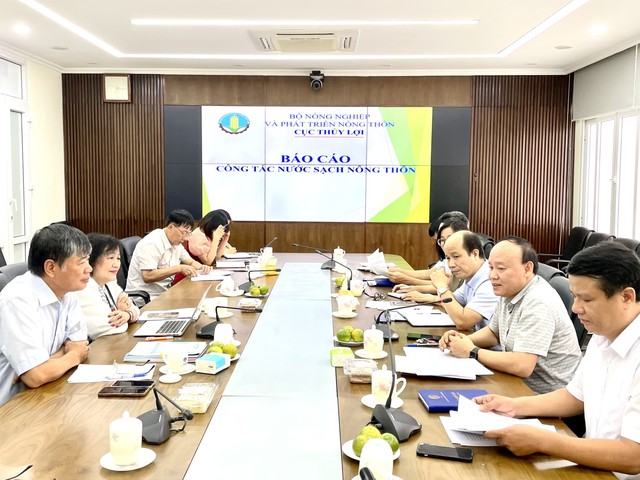 Hội Cấp Thoát nước Việt Nam làm việc với Cục Thủy lợi - Bộ NN&PTNT- Ảnh 2.