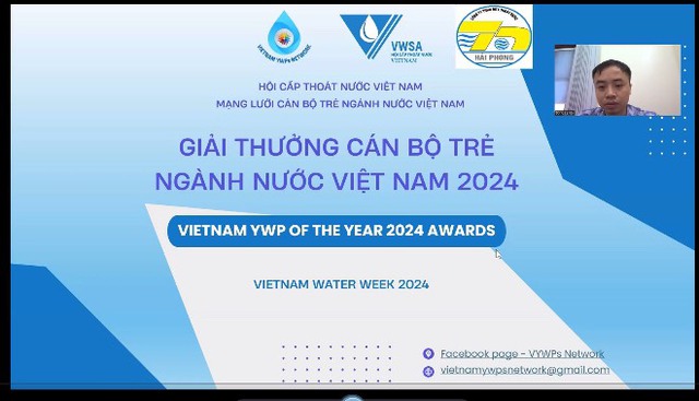 Giải thưởng Cán bộ trẻ ngành Nước 
Việt Nam 2024 bước vào phiên hội thảo đầu tiên- Ảnh 1.