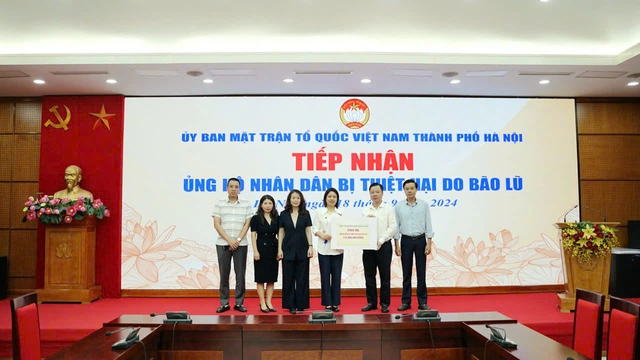 Doanh nghiệp ngành Nước chung tay hỗ trợ đồng bào ảnh hưởng bởi Bão số 3- Ảnh 3.