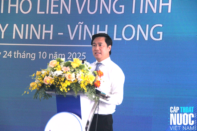 Nhà máy nước thô liên vùng đầu tiên ở miền Tây, bước đi tiên phong ứng phó hạn, mặn- Ảnh 1.