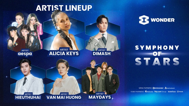 Alicia Keys, aespa, Dimash cùng dàn sao Việt “đổ bộ” 8Wonder Winter 2025- Ảnh 1.