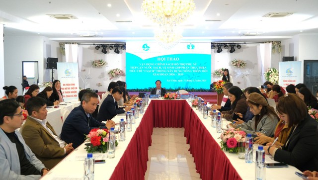 Lai Châu: Vận động chính sách hỗ trợ phụ nữ tiếp cận nước sạch, vệ sinh - Ảnh 1. Lai Châu: Vận động chính sách hỗ trợ phụ nữ tiếp cận nước sạch, vệ sinh - Ảnh 1.