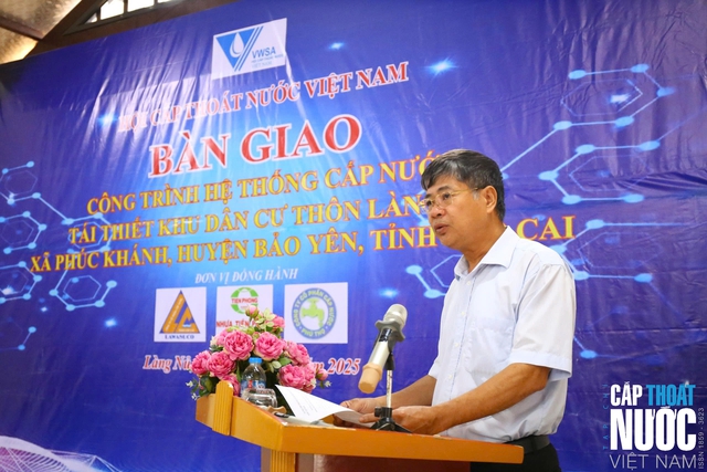 Khánh thành công trình cấp nước sạch tại Làng Nủ: Nghĩa tình ngành nước hướng về vùng lũ - Ảnh 1.