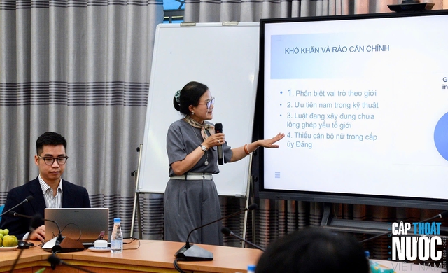 Nâng cao Bình đẳng giới tại doanh nghiệp ngành Nước- Ảnh 1.