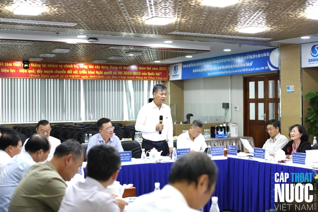 Hội nghị Ban thường vụ Hội Cấp Thoát nước Việt Nam nhiệm kỳ VI (2020 -2025)- Ảnh 3.
