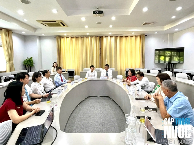 Hội Cấp Thoát nước Việt Nam và Trường Đại học Tôn Đức Thắng ký Biên bản ghi nhớ hợp tác- Ảnh 1.