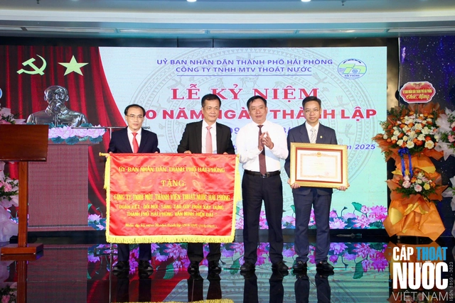Công ty TNHH MTV Thoát nước Hải Phòng: 30 năm xây dựng và phát triển- Ảnh 3.