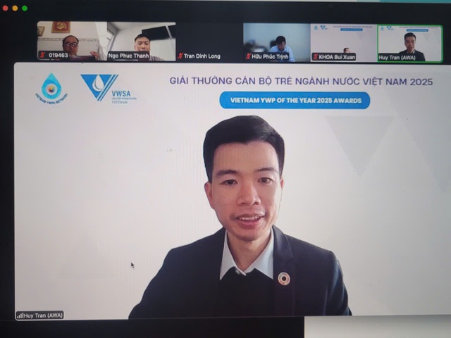 Phiên hội thảo số 1 mạng lưới cán bộ trẻ ngành nước năm 2025 - Ảnh 1.