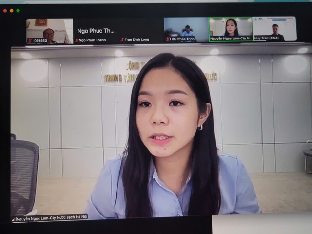 Phiên hội thảo số 1 mạng lưới cán bộ trẻ ngành nước năm 2025 - Ảnh 3.