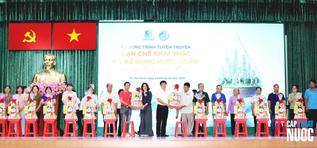 TPHCM nâng cao nhận thức cộng đồng về hạn chế khai thác nước ngầm - Ảnh 1.