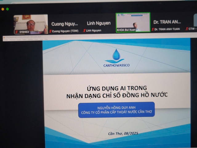Phiên họp lần thứ II Giải thưởng Cán bộ trẻ ngành nước năm 2025 - Ảnh 1.