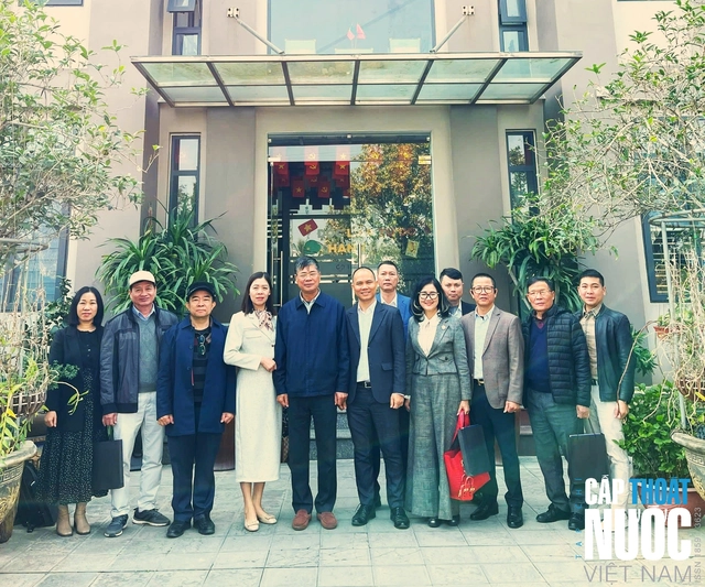 Hội Cấp Thoát nước Việt Nam thăm và làm việc tại Nhà máy Thuận Phát - Ảnh 9.