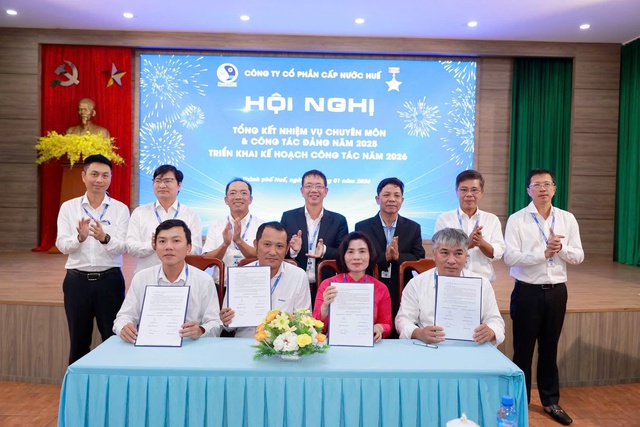 HueWACO tổng kết nhiệm vụ năm 2025, quyết tâm trở thành doanh nghiệp số toàn diện- Ảnh 2.