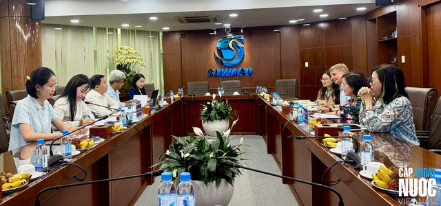 VWSA và Đại sứ quán Đan Mạch thúc đẩy hợp tác cấp thoát nước. - Ảnh 4.