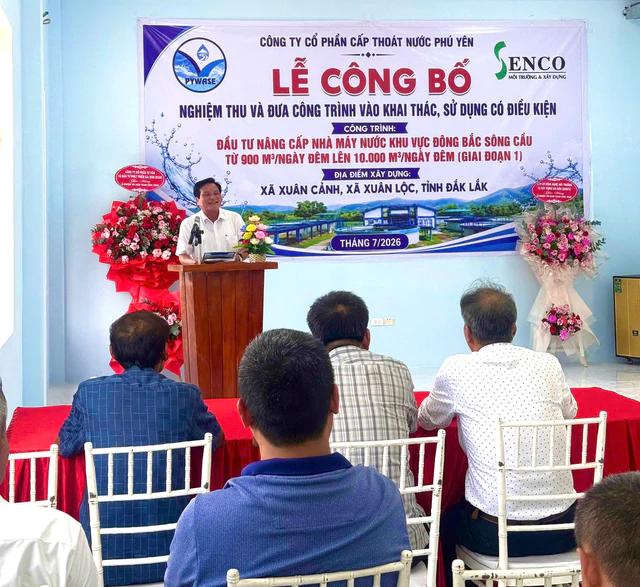 Cấp thoát nước Phú Yên thực hành ESG từ những việc làm thiết thực - Ảnh 1.