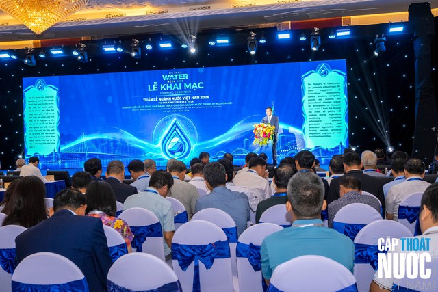 Vietnam Water Week 2026 th&uacute;c đẩy hợp t&aacute;c đưa c&ocirc;ng nghệ v&agrave;o thực tiễn - Ảnh 1.