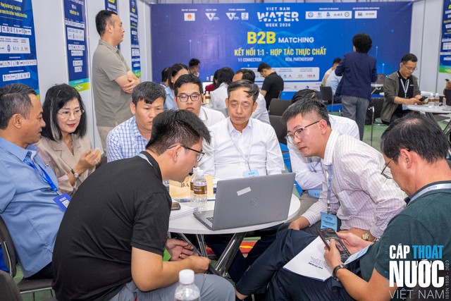 Vietnam Water Week 2026 th&uacute;c đẩy hợp t&aacute;c đưa c&ocirc;ng nghệ v&agrave;o thực tiễn - Ảnh 3.