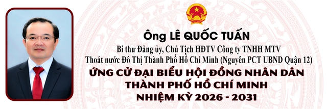 Ứng cử viên HĐND TP.HCM Lê Quốc Tuấn với định hướng nâng cao hiệu quả quản lý đô thị - Ảnh 1.