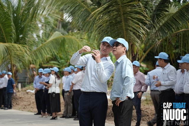 PVC-O trong cấp nước được nhìn từ công trình tại Bến Tre - Ảnh 4.