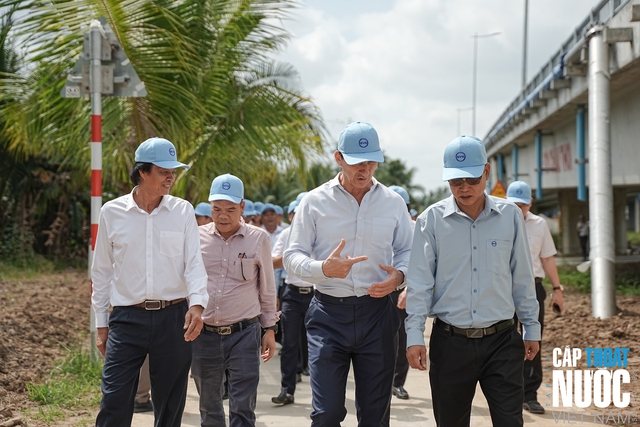 PVC-O trong cấp nước được nhìn từ công trình tại Bến Tre - Ảnh 2.