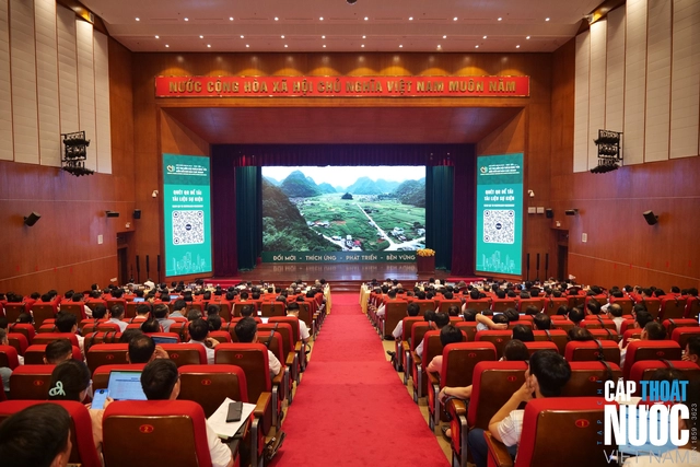 Tỉnh Cao Bằng tổ chức Hội thảo ‘Đô thị miền núi thích ứng với biến đổi khí hậu cực đoan' - Ảnh 1.