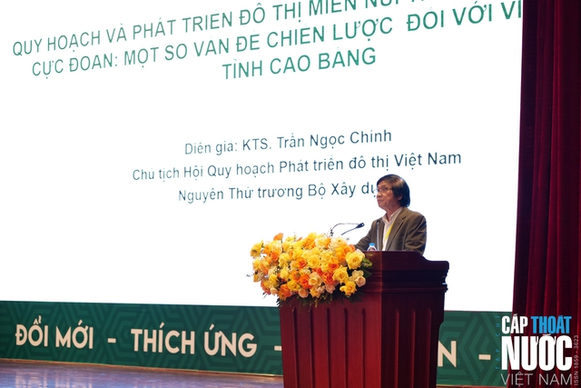 Tỉnh Cao Bằng tổ chức Hội thảo ‘Đô thị miền núi thích ứng với biến đổi khí hậu cực đoan' - Ảnh 8.
