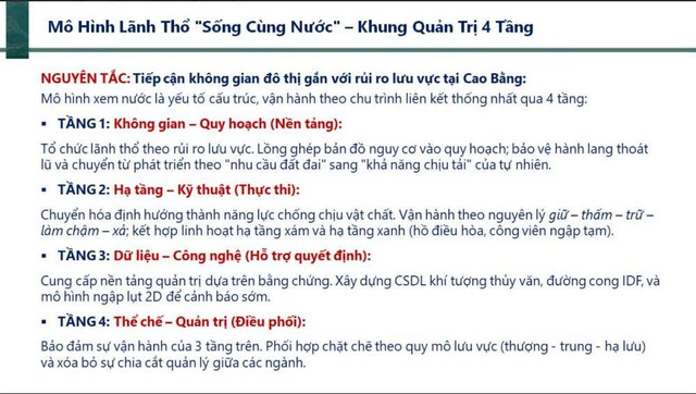 Đô thị miền núi cần một cách tiếp cận mới trong quản lý ngập lụt - Ảnh 2.