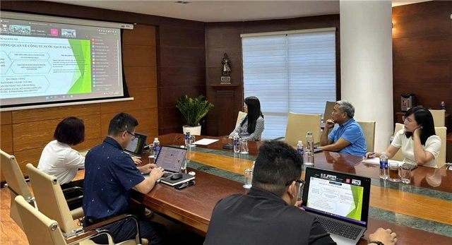 Doanh nghiệp ngành nước tìm giải pháp kiểm soát tồn thu trong thanh toán không dùng tiền mặt - Ảnh 1.