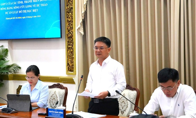 TP.HCM lấy ý kiến liên kết vùng cho Dự thảo Luật Đô thị đặc biệt - Ảnh 1.