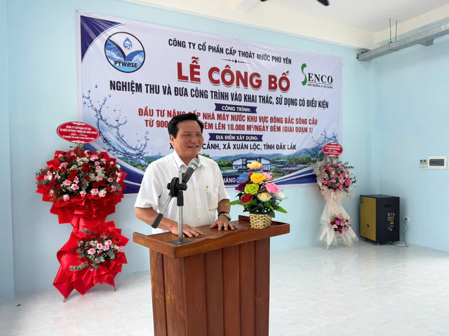 PYWASE đưa giai đoạn 1 dự án nâng cấp Nhà máy nước Đông Bắc sông Cầu vào khai thác - Ảnh 2.