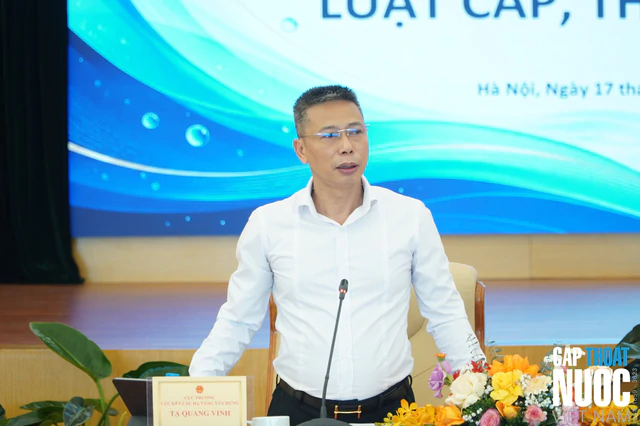 Bộ Xây dựng lấy ý kiến hoàn thiện chính sách Luật Cấp, Thoát nước- Ảnh 3.