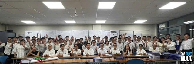 Sinh vi&ecirc;n UAH đưa giải ph&aacute;p cấp tho&aacute;t nước bền vững v&agrave;o đồ &aacute;n tốt nghiệp - Ảnh 1.