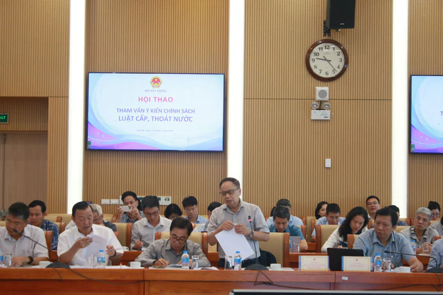 Để Luật Cấp, Tho&aacute;t nước trở th&agrave;nh động lực ph&aacute;t triển của ng&agrave;nh- Ảnh 1.