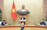 Thủ tướng Chính phủ nghe báo cáo về Dự thảo Luật Cấp Thoát nước