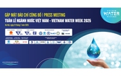 Thông tin báo chí công bố sự kiện Tuần lễ ngành Nước Việt Nam - Vietnam Water Week 2025