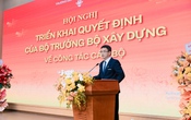 PGS.TS. Vũ Ngọc Anh giữ chức Hiệu trưởng Trường Đại học Kiến trúc Hà Nội 