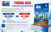 Tạp chí Cấp Thoát nước Việt Nam điều chỉnh giá bán từ ngày 1/7/2026