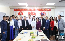 Chi bộ Cơ quan Hội Cấp Thoát nước Việt Nam tổ chức Lễ kết nạp đảng viên