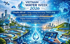Hội Cấp Thoát nước Việt Nam công bố chủ đề Tuần lễ ngành Nước Việt Nam 2026