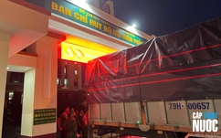 SAWACO ủng hộ 2.000 thùng nước suối cho đồng bào Khánh Hòa bị ảnh hưởng do bão lũ