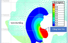Nghiên cứu đánh giá sự lan truyền bùn nạo vét từ Cảng Sơn Trà và khả năng ảnh hưởng đến Nhà máy nước Cầu Đỏ