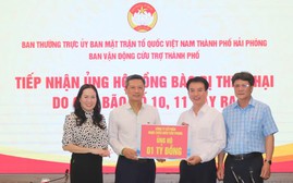 Nhựa Tiền phong ủng hộ 1 tỷ đồng hỗ trợ đồng bào miền Trung khắc phục hậu quả Bão số 10 và 11
