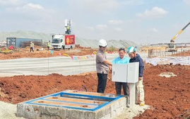 Tuyến ống 46 tỷ đồng cung cấp nước sạch cho sân bay Long Thành vừa hoàn thành