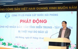 Cấp nước Hải Phòng chung tay hỗ trợ đồng bào Miền Trung - Tây Nguyên khắc phục hậu quả mưa lũ