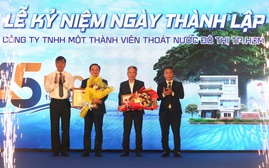 Công ty TNHH MTV Thoát nước Đô thị TP.HCM kỷ niệm 45 năm ngày thành lập