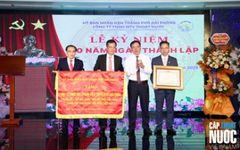 Công ty TNHH MTV Thoát nước Hải Phòng: 30 năm xây dựng và phát triển