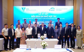 Hội Cấp Thoát nước Việt Nam và Tổng Công ty Tài nguyên Nước Hàn Quốc ký kết Biên bản ghi nhớ