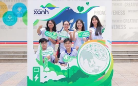 Ngôi trường miền Tây ghi dấu ấn tại cuộc thi Tiếng nói Xanh